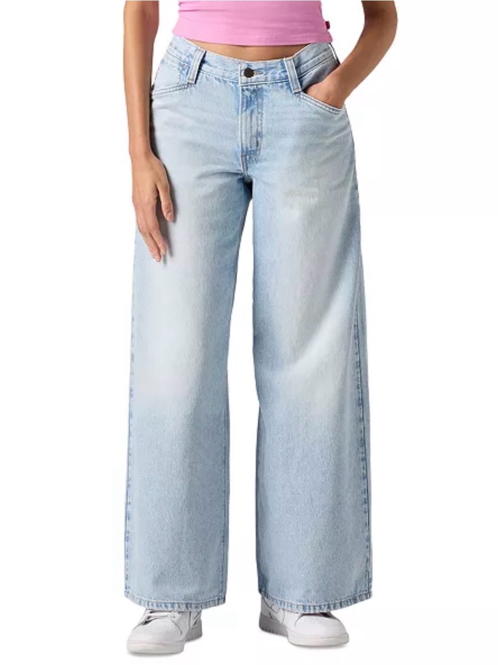 *LEVIS ‘94 Baggy Wide-Leg Jean Light Wash